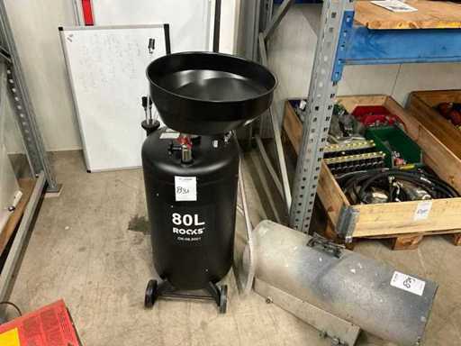 Unité mobile de collecte de pétrole Rocks / Extracteur de pétrole