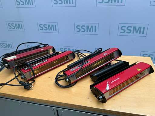 HEDSON IRT 1 PREPCURE Radiant lamp (4x)