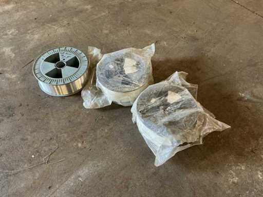 printre altele, sârmă de sudură din aluminiu Philips pe role (3x)