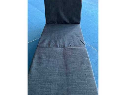 Coussin pour transat - Bleu - 60x180cm