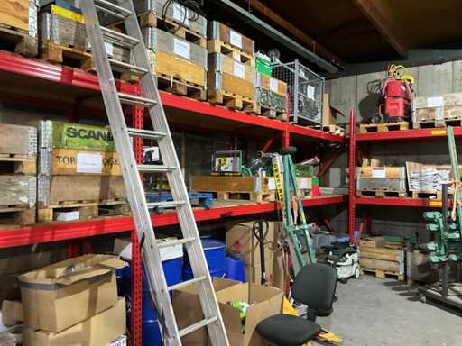 Palletstelling 17 meter (300cm hoog) v.v. legborden