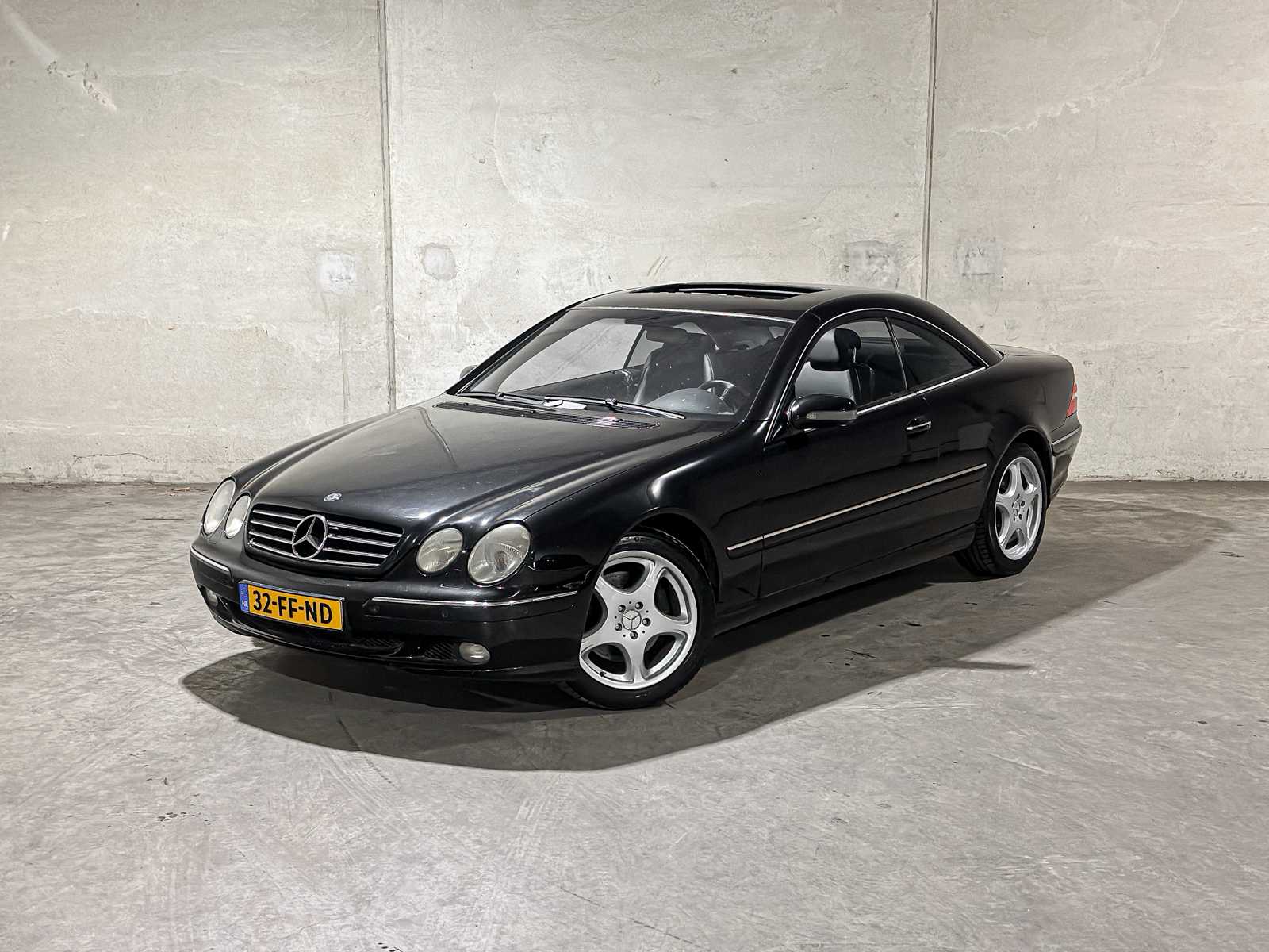 Mercedes-Benz CL500 5.0 V8 306pk 2000 (Origineel-NL) CL-klasse, 32-FF-ND Youngtimer