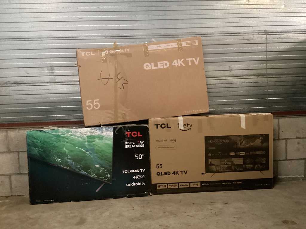 Tcl - Televisions (3x)