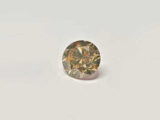 Round Natural mined diamond 1.67cts IJ SI
