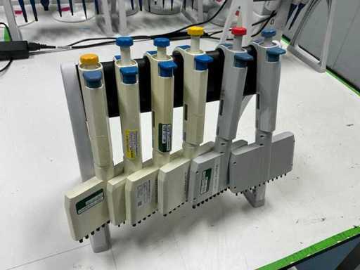 Biohit Multichannel Pipettes with Carrier (6x)