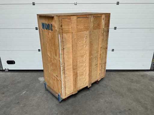 Chariot de transport en bois
