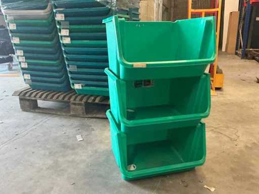 Sunware Pvc stacking bins (75x)