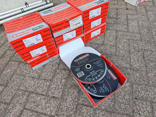 100x Interdiamant - ID67 - Partij afbraamschijven 230mm