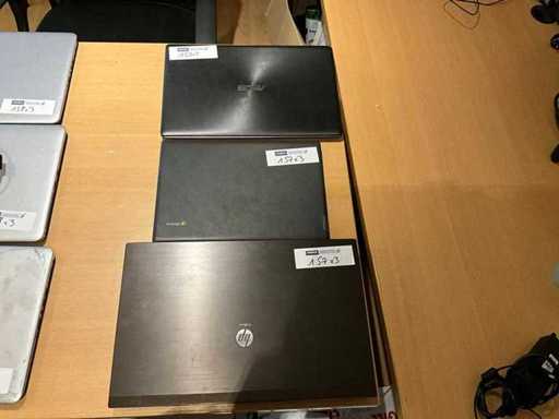 Set of 3 laptops