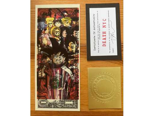 DEATH NYC : Dragon Ball Z Team sur US Dollar 2/100