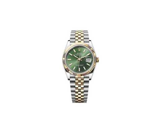 Rolex Datejust 36 126233 | Green Stick Dial | Jubilee | Unworn | 2026