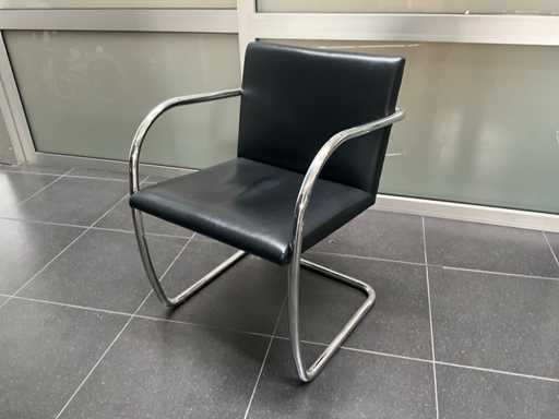 Alivar Lederen design stoel (6x)