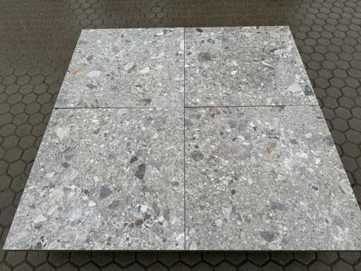 Keramikfliesen für den Garten (ca. 44,10 m²)