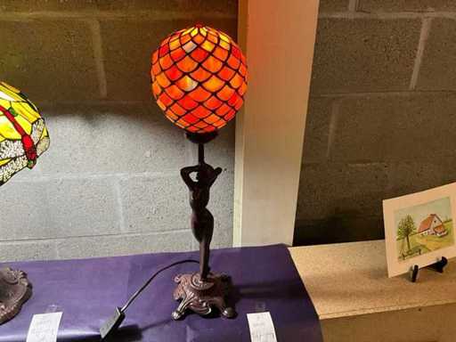 Tiffany-Tischlampe Art Déco