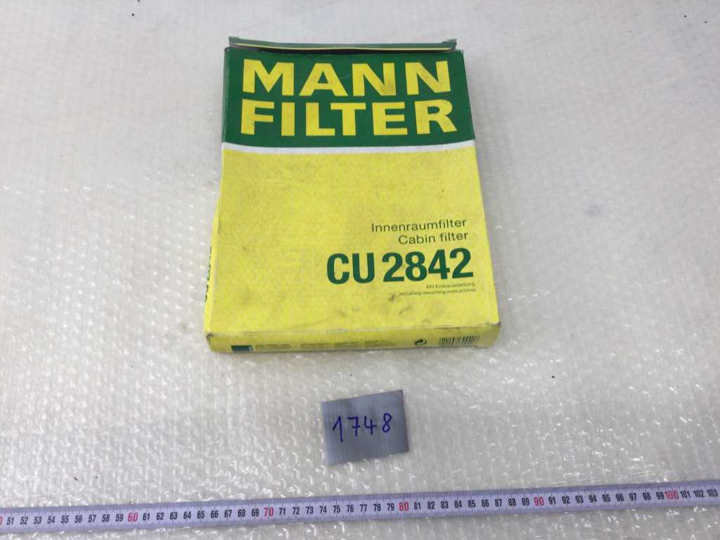 MANN-Filter - CU 2842 Audi Porsche VW - Particulate Filter - Various