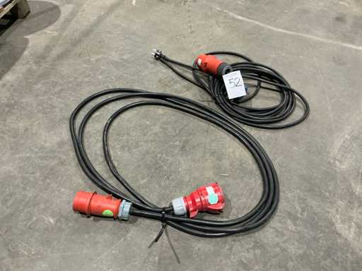 Krachtstroom kabel (2x)