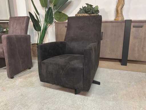 Levo Draaibare leren fauteuil