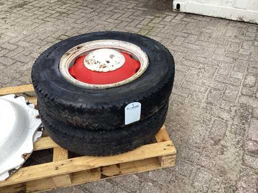 Michelin Reifen, Rad und Felge (2x)