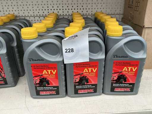Denicol 1-Liter SAE 15W50 Quad 4-Takt-Motoröl (12x)