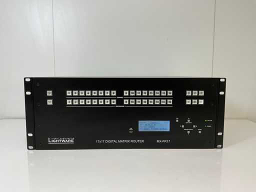 Lightware (MX-FR17) Digital Matrix Crosspoint Router