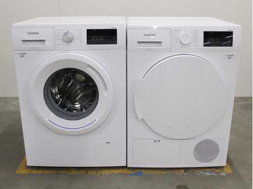Machine à laver Siemens iQ300 iSensoric iQdrive & Sèche-linge Siemens iQ300 iSensoric