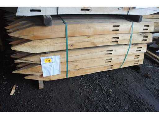 50x Acacia post & rail 2m00