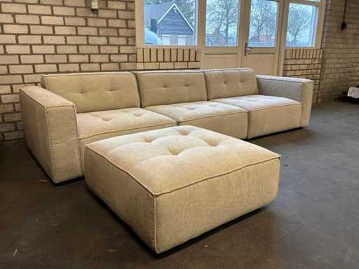 Rivièra Maison Brendon Sofa mit Hocker