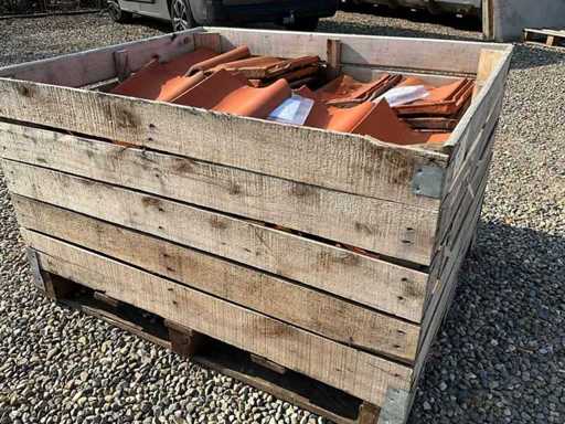 Lot dakpannen 110stuks Monier-Belfeld