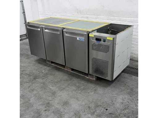 Afinox - 3 porte - Banco da lavoro refrigerato