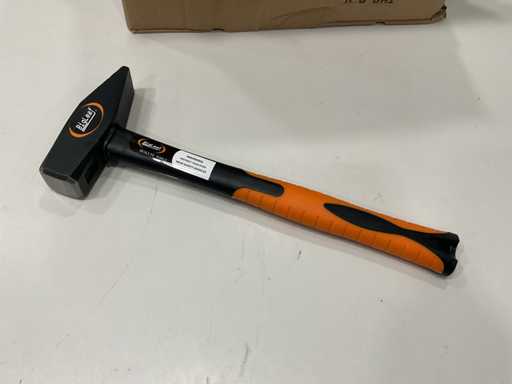 6 martelli da banco 1 kg manico in fibra