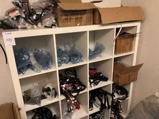Batch of scooter parts
