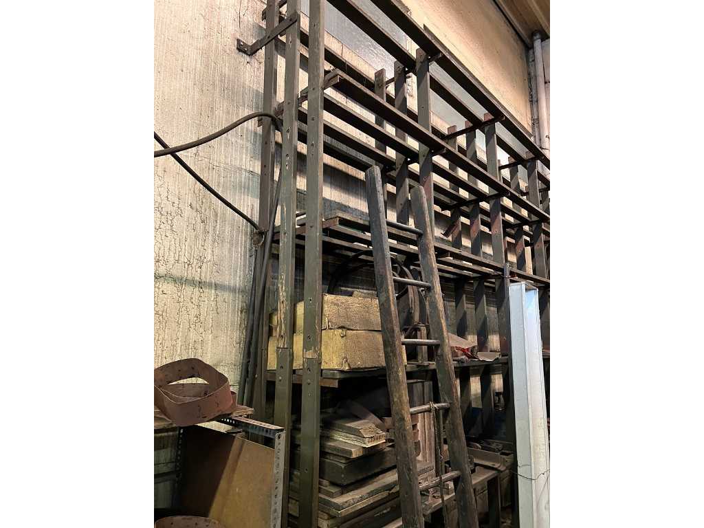 Antique Parts Rack