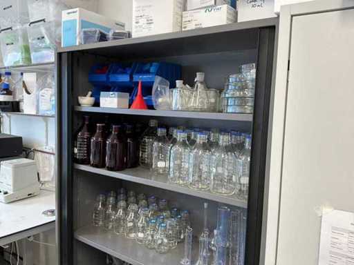 Partij laboratoriumglaswerk