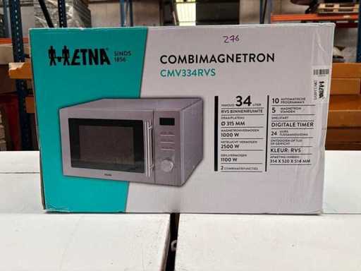 Etna CMV334RVS Kombi-Mikrowelle (34 Liter)
