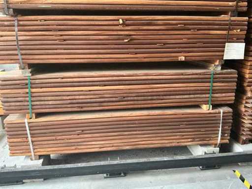 Geschaafde Okan plank (90x)