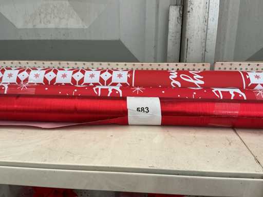 Tovaglia. Weihnachten, Plastiktischdecke. (3-fach)