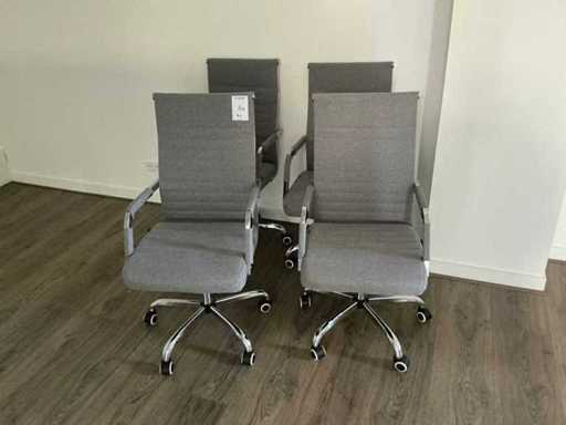 Paal Vergaderstoel (4x)