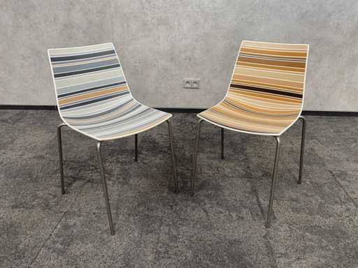 2x Gaber Claire - kantinestoel