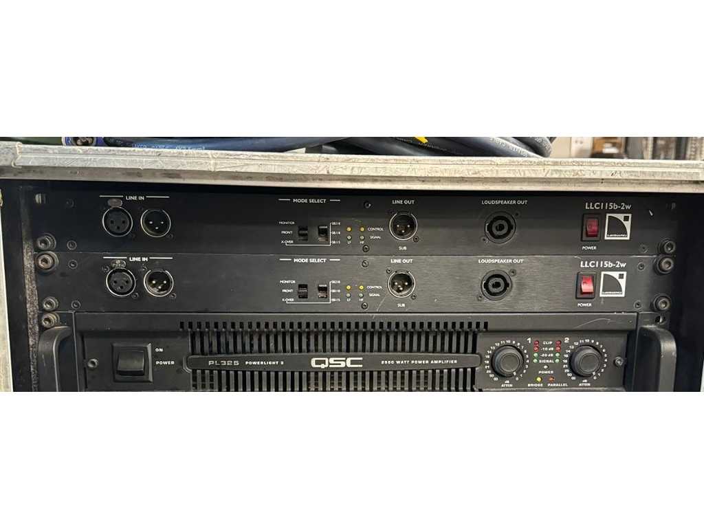 L-acustică - L-acustică LLC115B-2w Controler pentru MTD115 sau SB218, SB118 și SB115 (2x)
