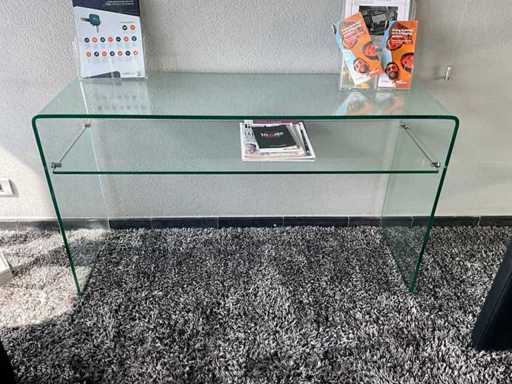 Table d’appoint en verre (3x)
