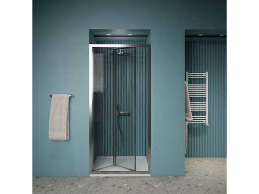 Gliss Design - Amore - Duschtüranhänger 100 cm Chrom