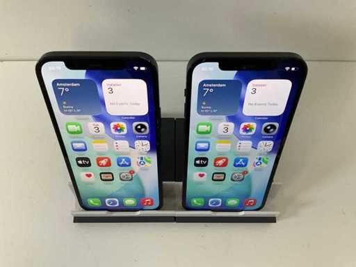 Apple iPhone 12 - 128GB - Negru (2x)