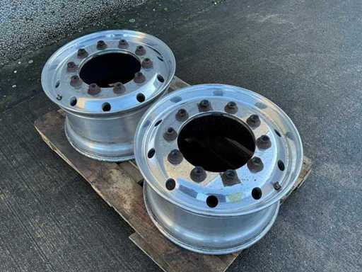 Alcoa Dura-bright evo Tires on rim (2x)