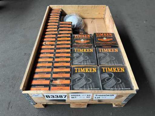 Timken – Viele Kegelroller und Lagerkomponenten 217KG