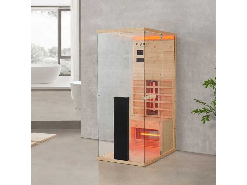 Infrared cabin with full-spectrum heater