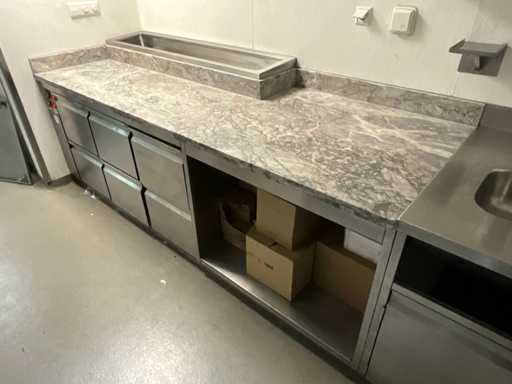 AKE-Ideal - Pizza-koelwerkbank