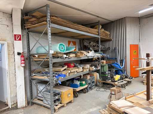   Rastrelliera pallet con contenuti