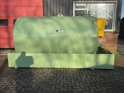 Emiliana serbatoi - TF9/50 - Above-ground diesel tank with integrated tank installation