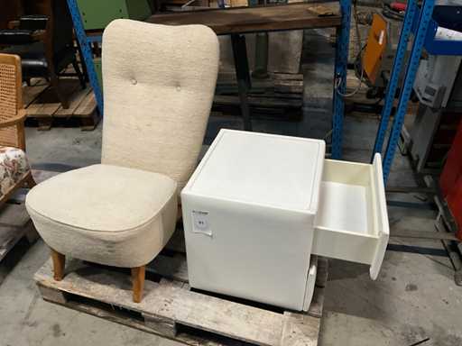 Fauteuil in stof