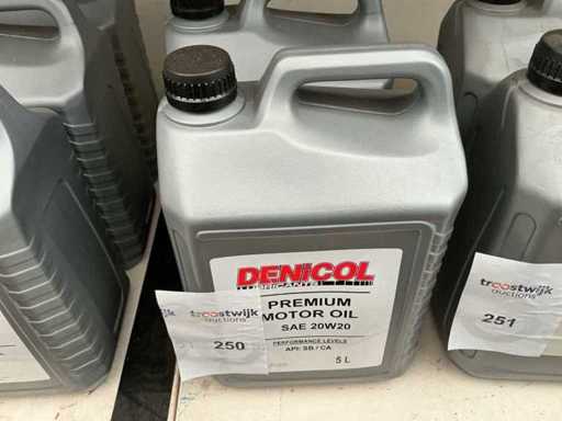 Denicol Fassung 5 Liter SAE 20W20 Motoröl (3x)